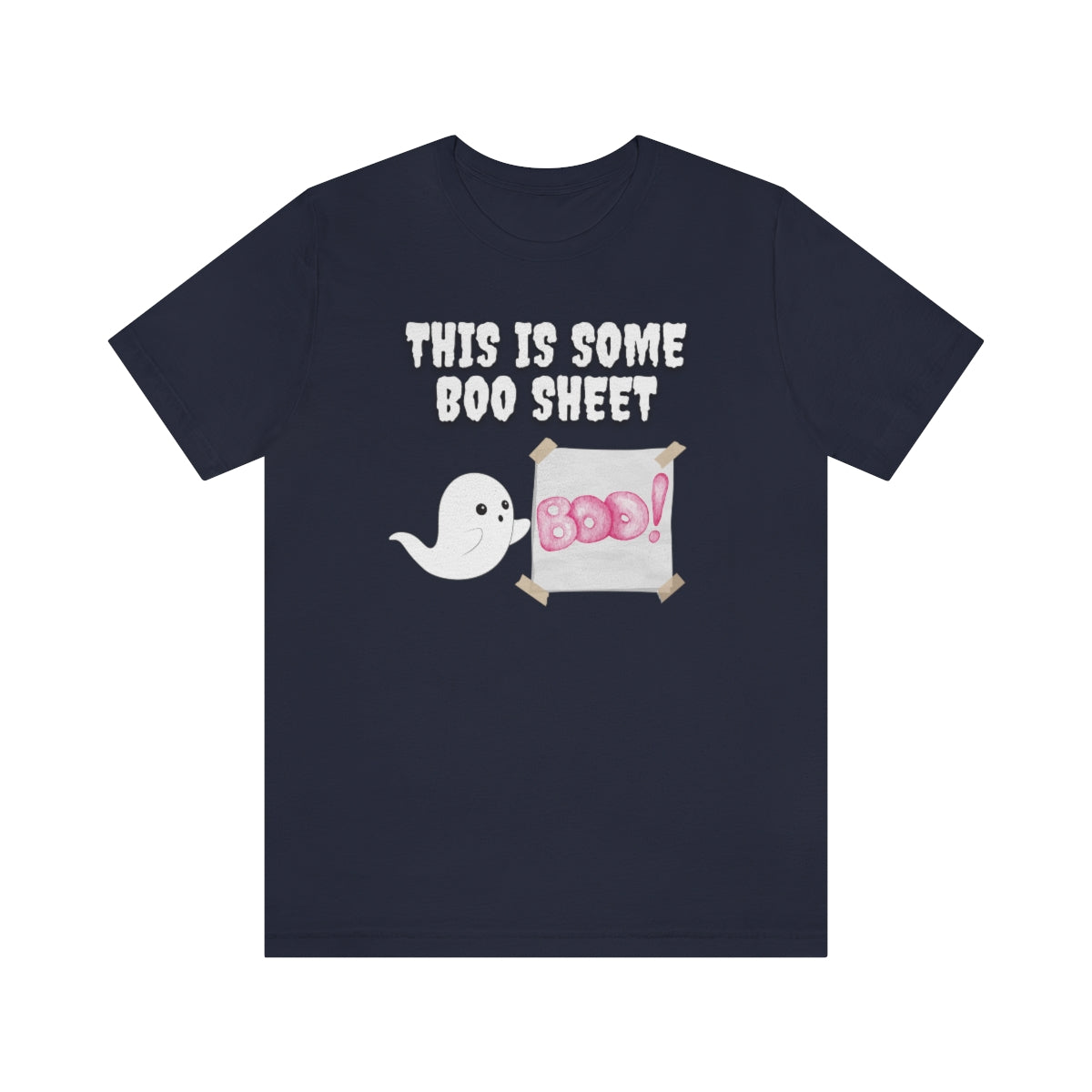 This Is Some Boo Sheet Unisex Jersey Short Sleeve Tee