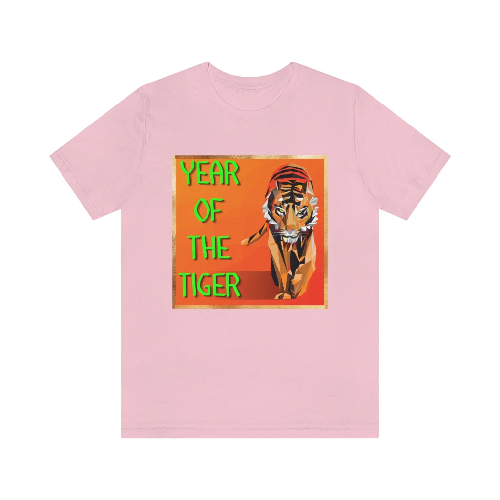 Year of the Tiger Chinese New Year Unisex Jersey Short Sleeve Tee