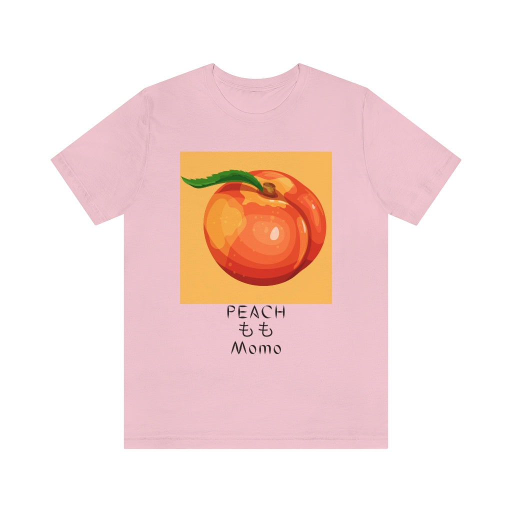 Peach Momo Unisex Jersey Short Sleeve Tee