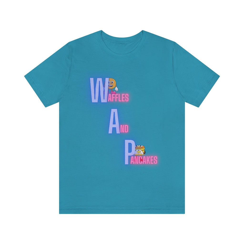 Waffles and Pancakes Unisex Jersey Short Sleeve Tee