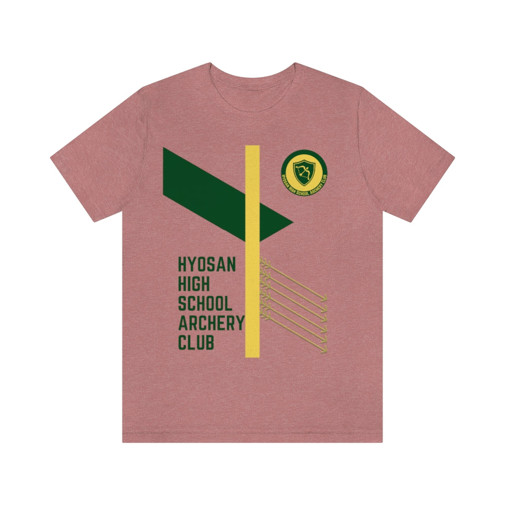 Hyosan High School Archery Club Unisex Jersey Short Sleeve Tee