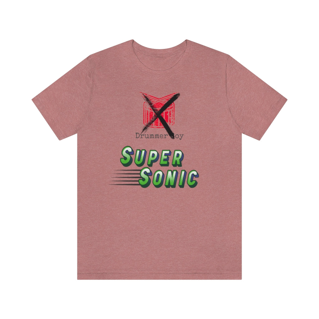 Drummer Boy Super Sonic Unisex Jersey Short Sleeve Tee The Boys