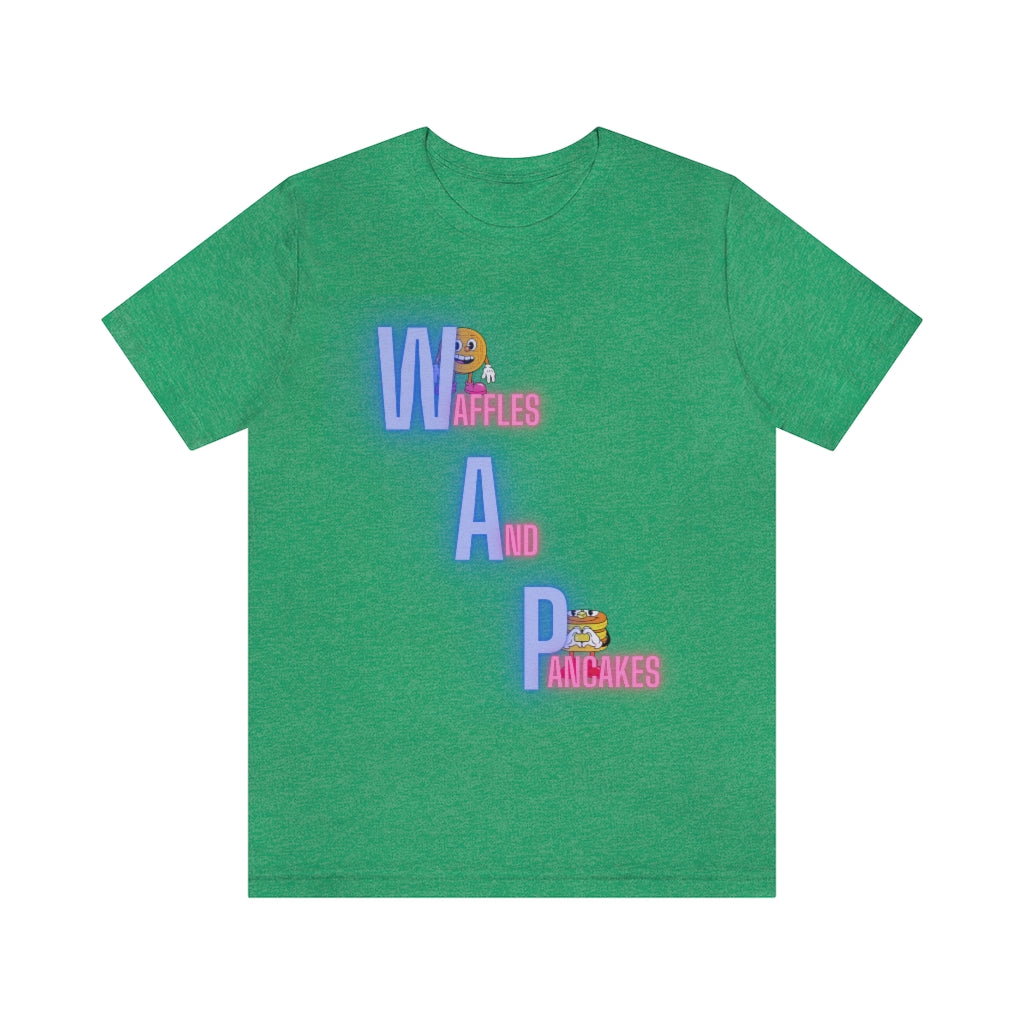 Waffles and Pancakes Unisex Jersey Short Sleeve Tee