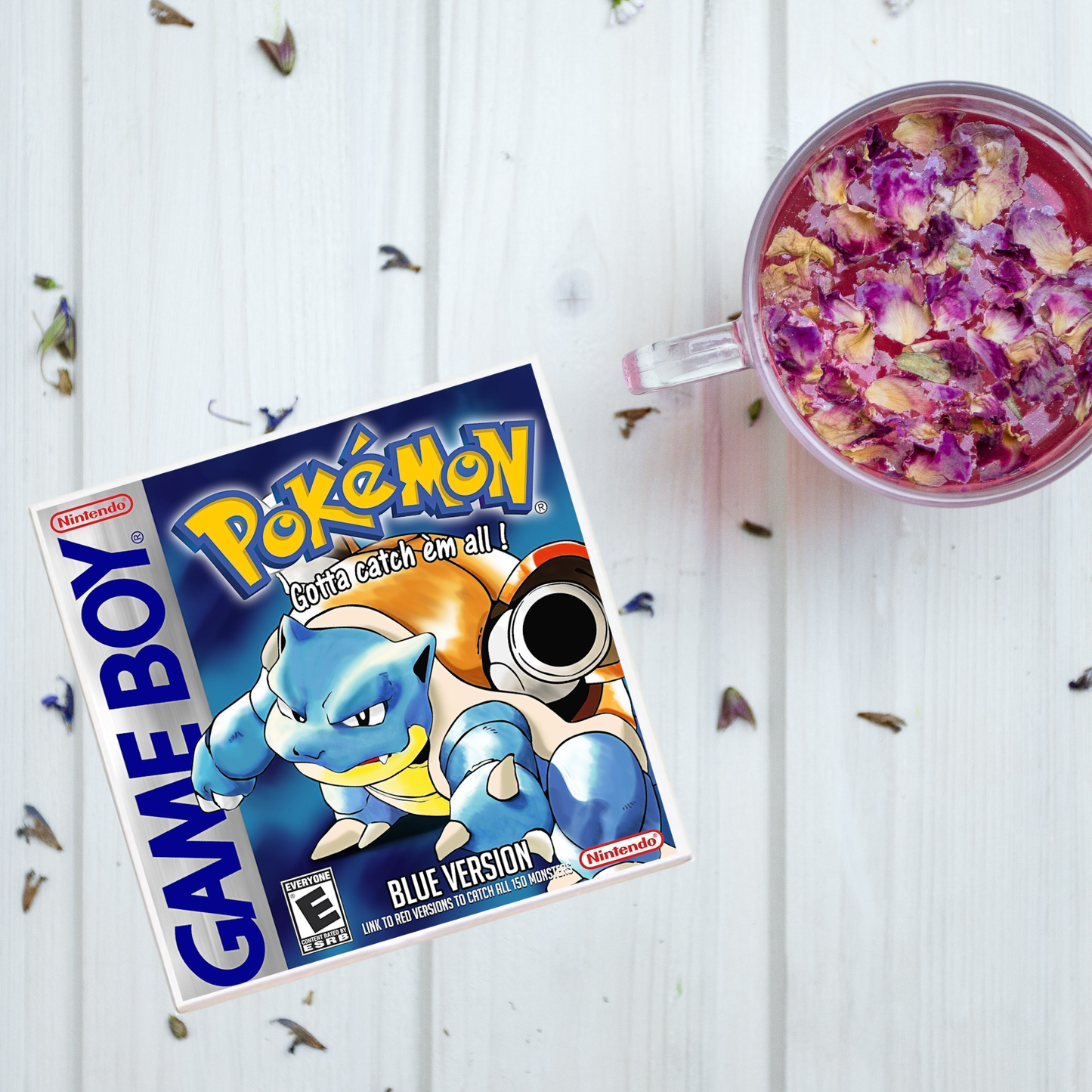 Lucky Mfg. Co. - Pokémon Blue Game Boy Tile Coaster