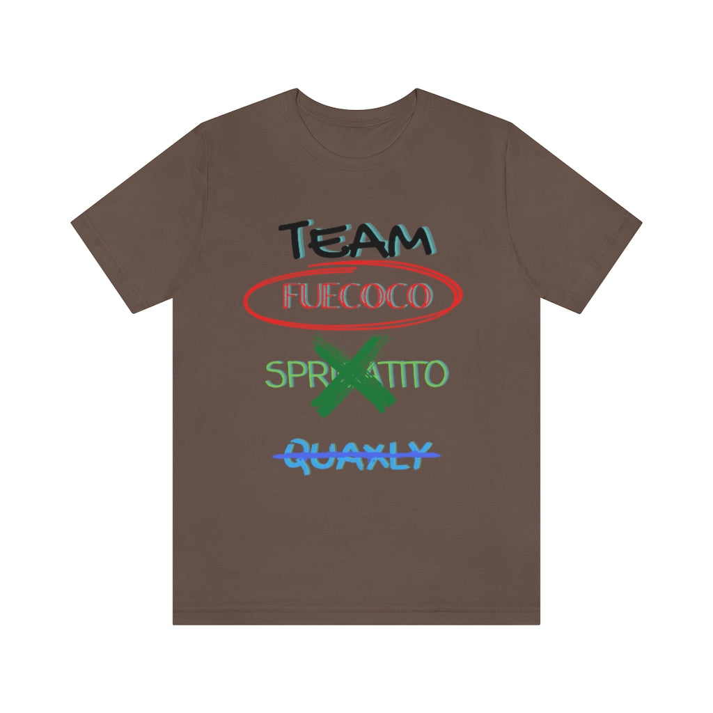 Team Fuecoco Unisex Jersey Short Sleeve Tee