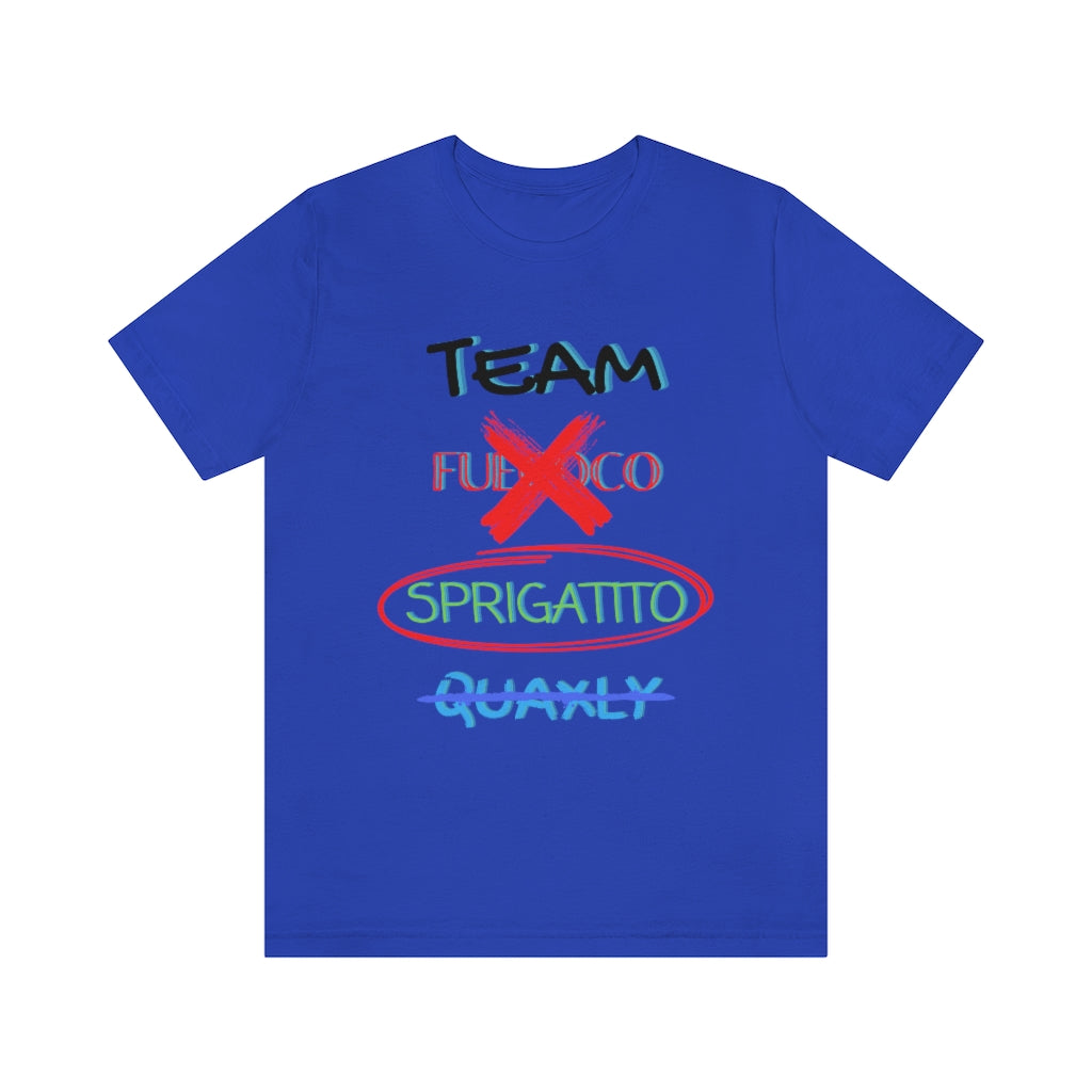 Team Sprigatito Unisex Jersey Short Sleeve Tee