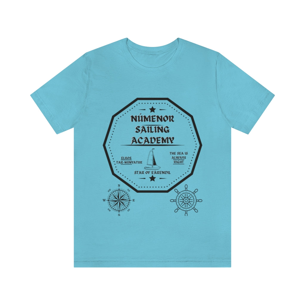 Numenor Sailing Academy Unisex Jersey Short Sleeve Tee