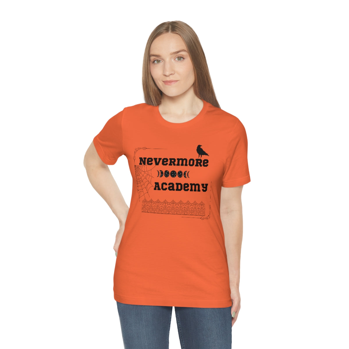 Nevermore Academy Unisex Jersey Short Sleeve Tee