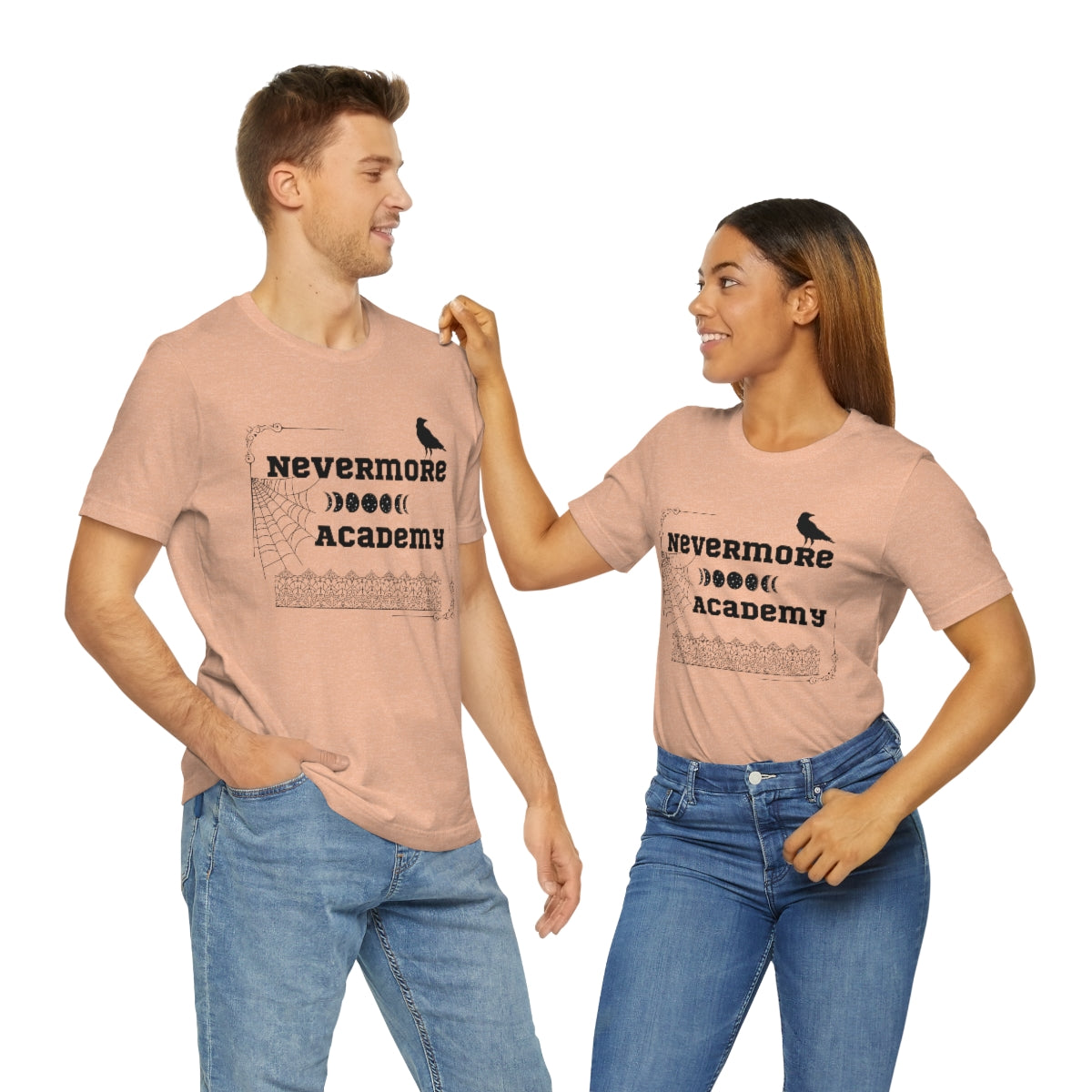 Nevermore Academy Unisex Jersey Short Sleeve Tee