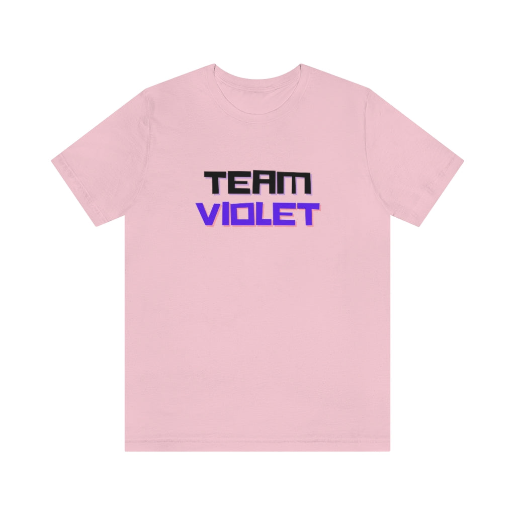 Team Violet Unisex Jersey Short Sleeve Tee