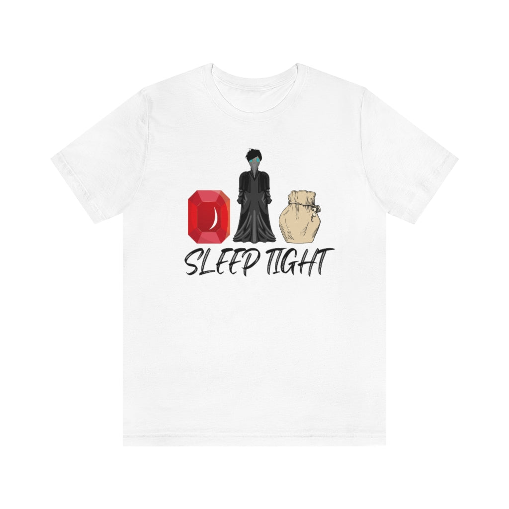 Sandman Sleep Tight Unisex Jersey Short Sleeve Tee