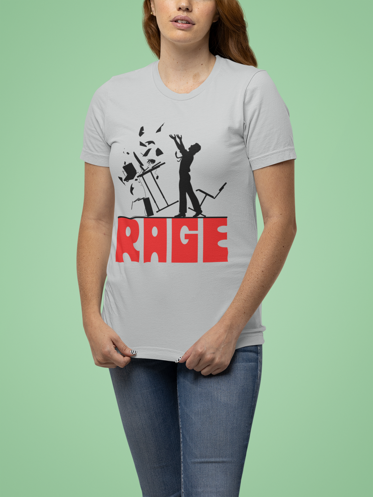 Rage Unisex Jersey Short Sleeve Tee