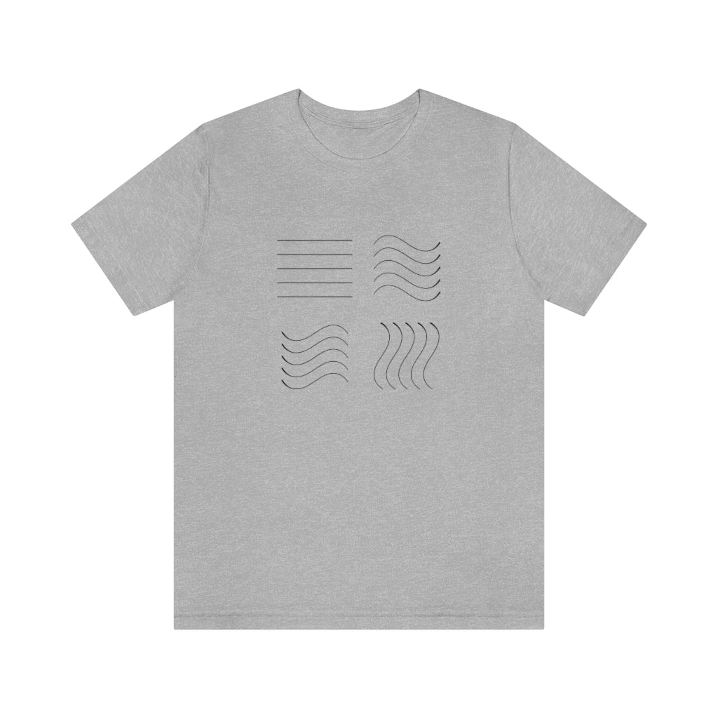 Fifth Element Symbols Unisex Jersey Short Sleeve Tee