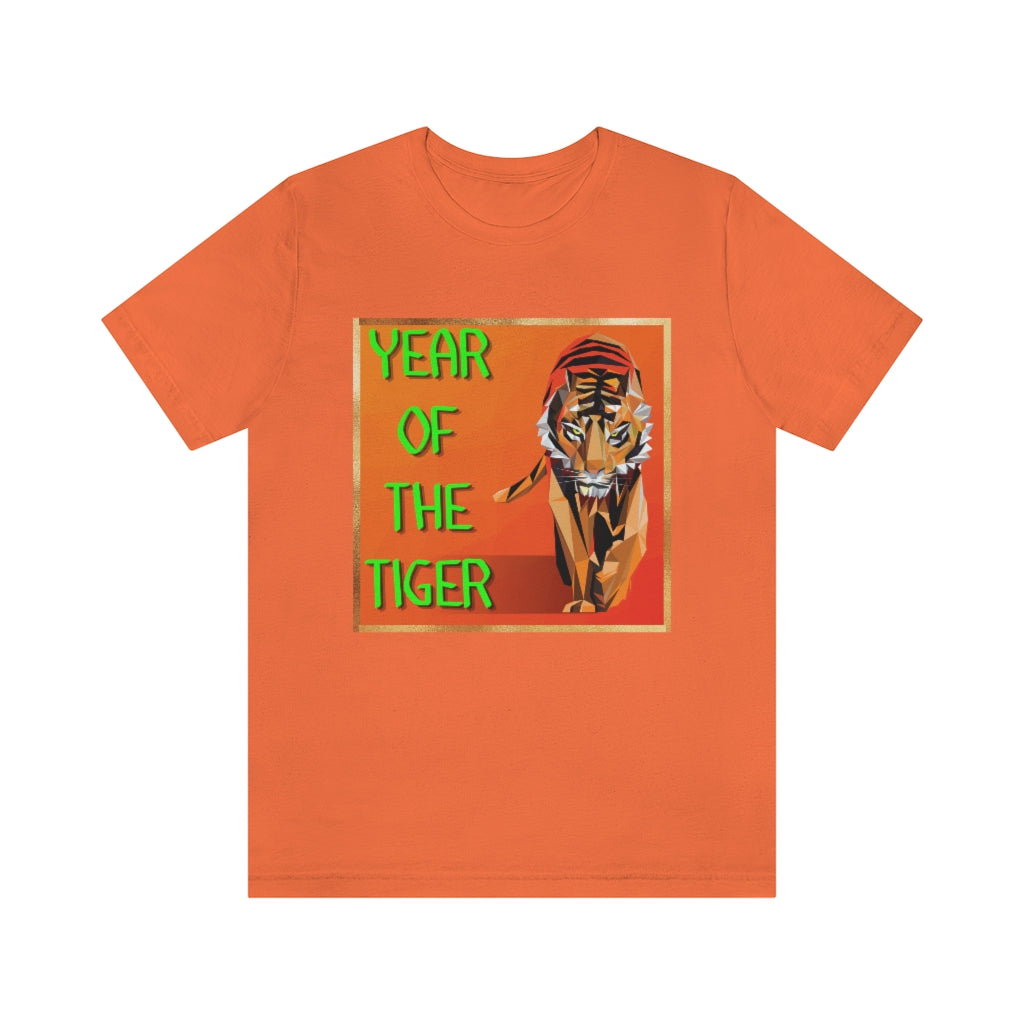 Year of the Tiger Chinese New Year Unisex Jersey Short Sleeve Tee
