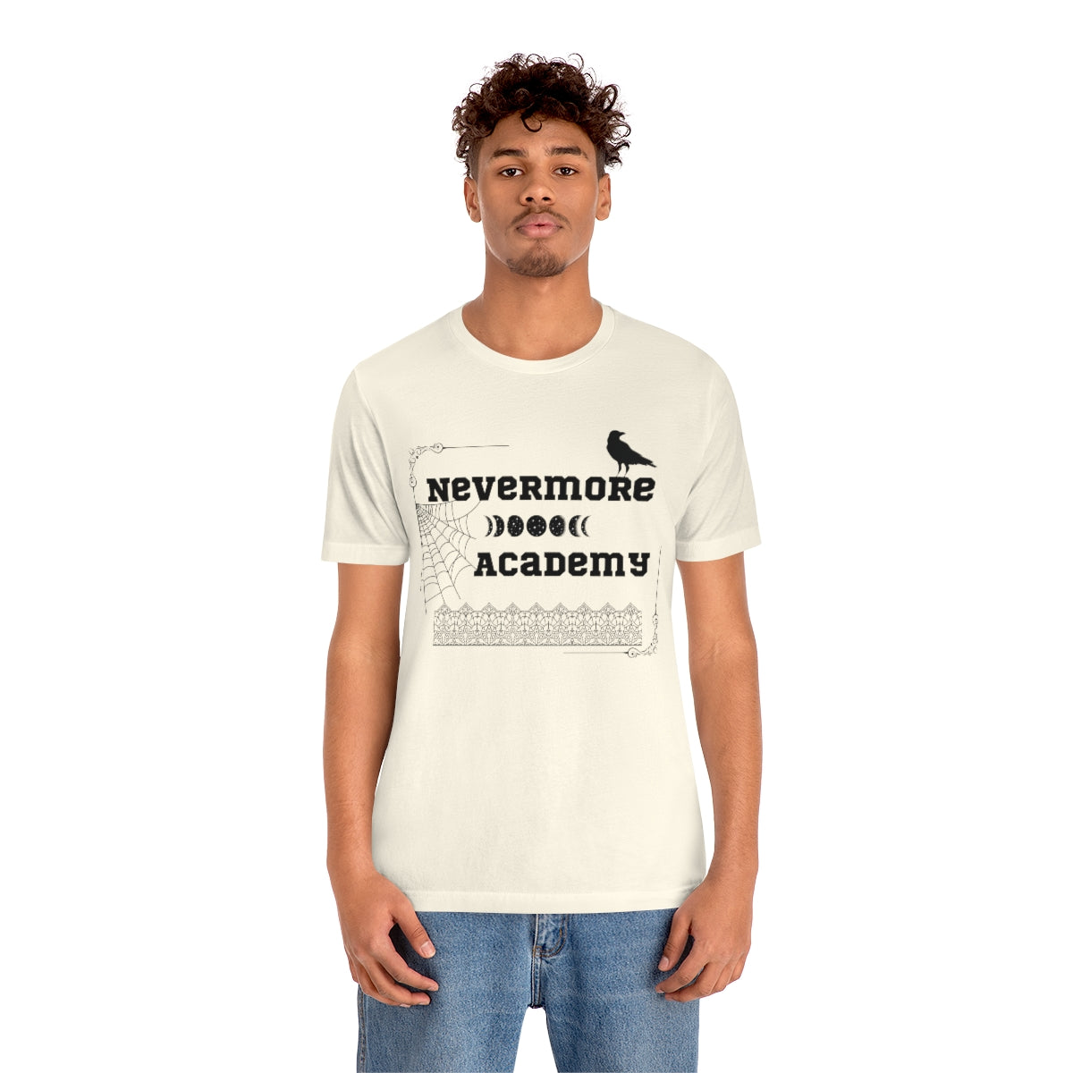 Nevermore Academy Unisex Jersey Short Sleeve Tee