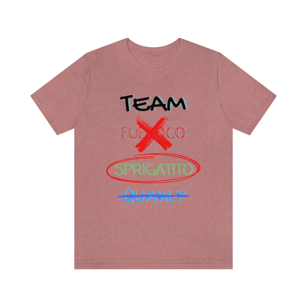 Team Sprigatito Unisex Jersey Short Sleeve Tee