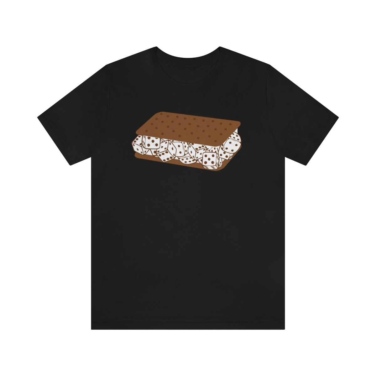 Dice Cream Sandwich Unisex Jersey Short Sleeve Tee