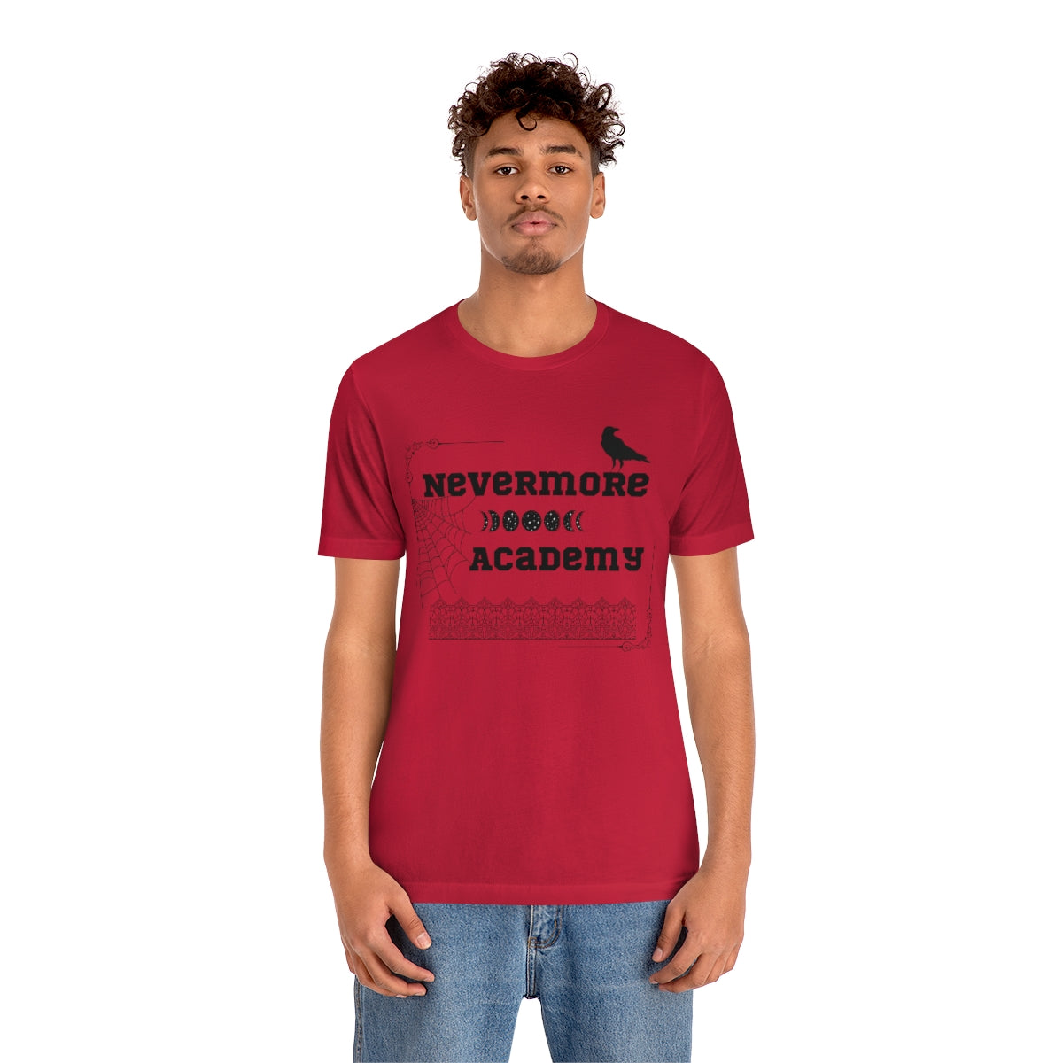 Nevermore Academy Unisex Jersey Short Sleeve Tee