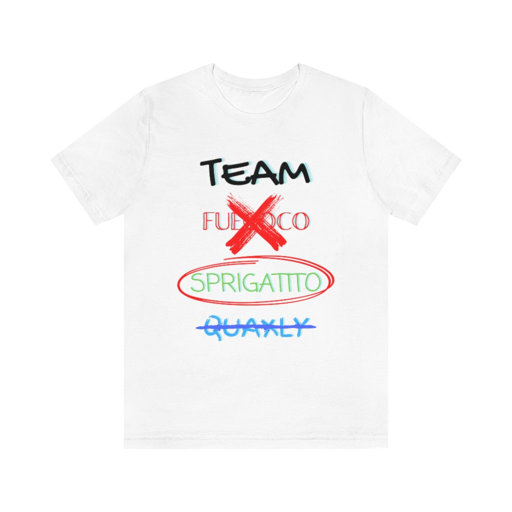 Team Sprigatito Unisex Jersey Short Sleeve Tee