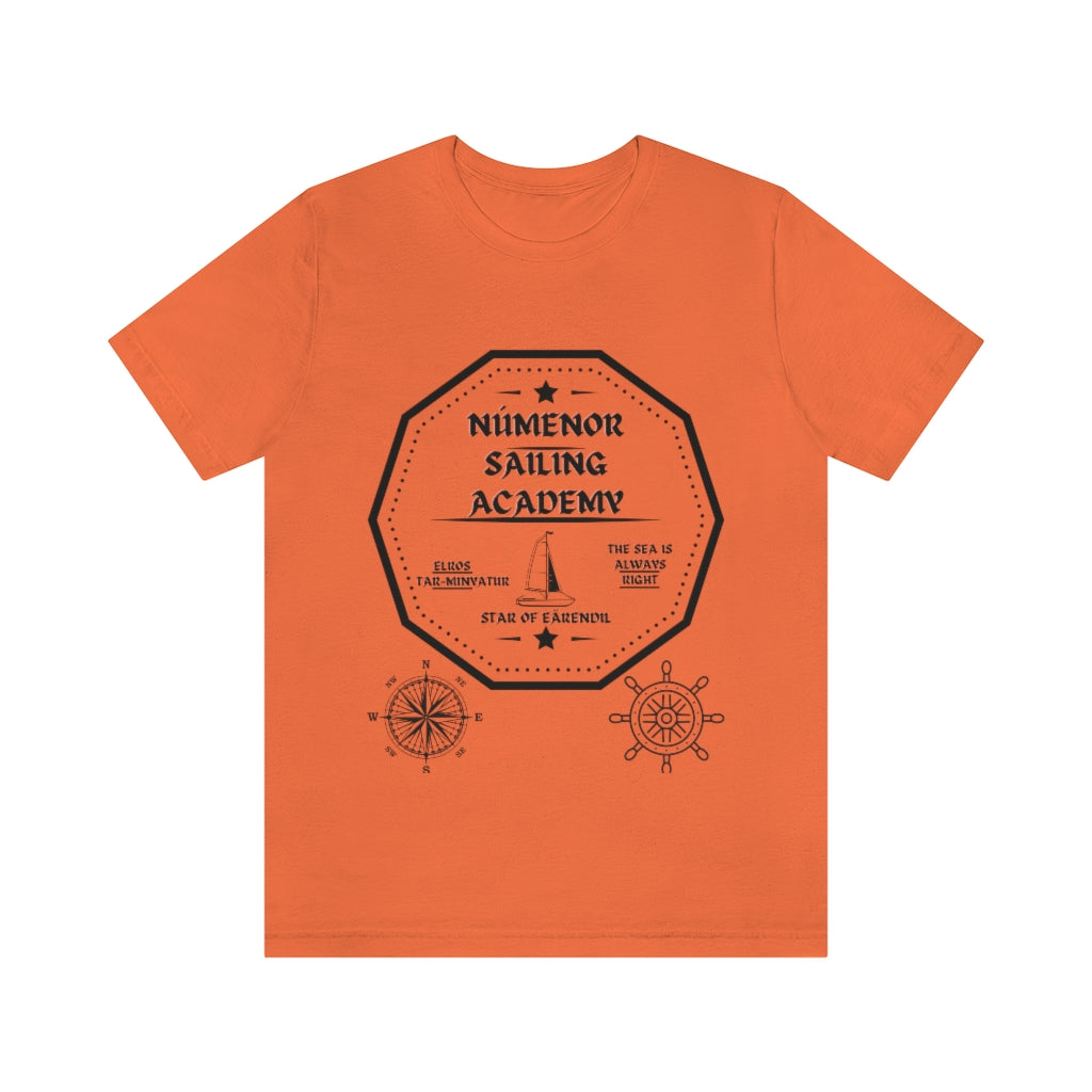 Numenor Sailing Academy Unisex Jersey Short Sleeve Tee