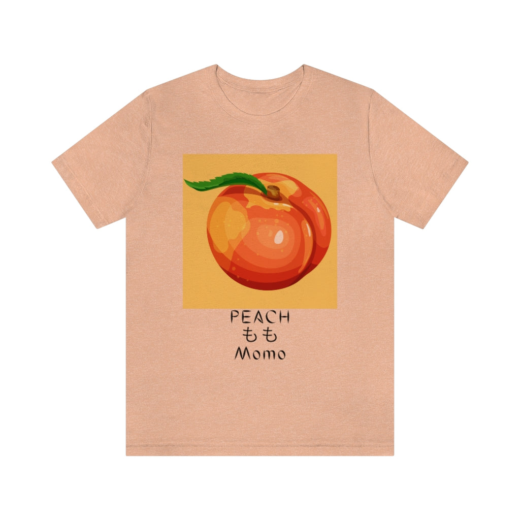 Peach Momo Unisex Jersey Short Sleeve Tee