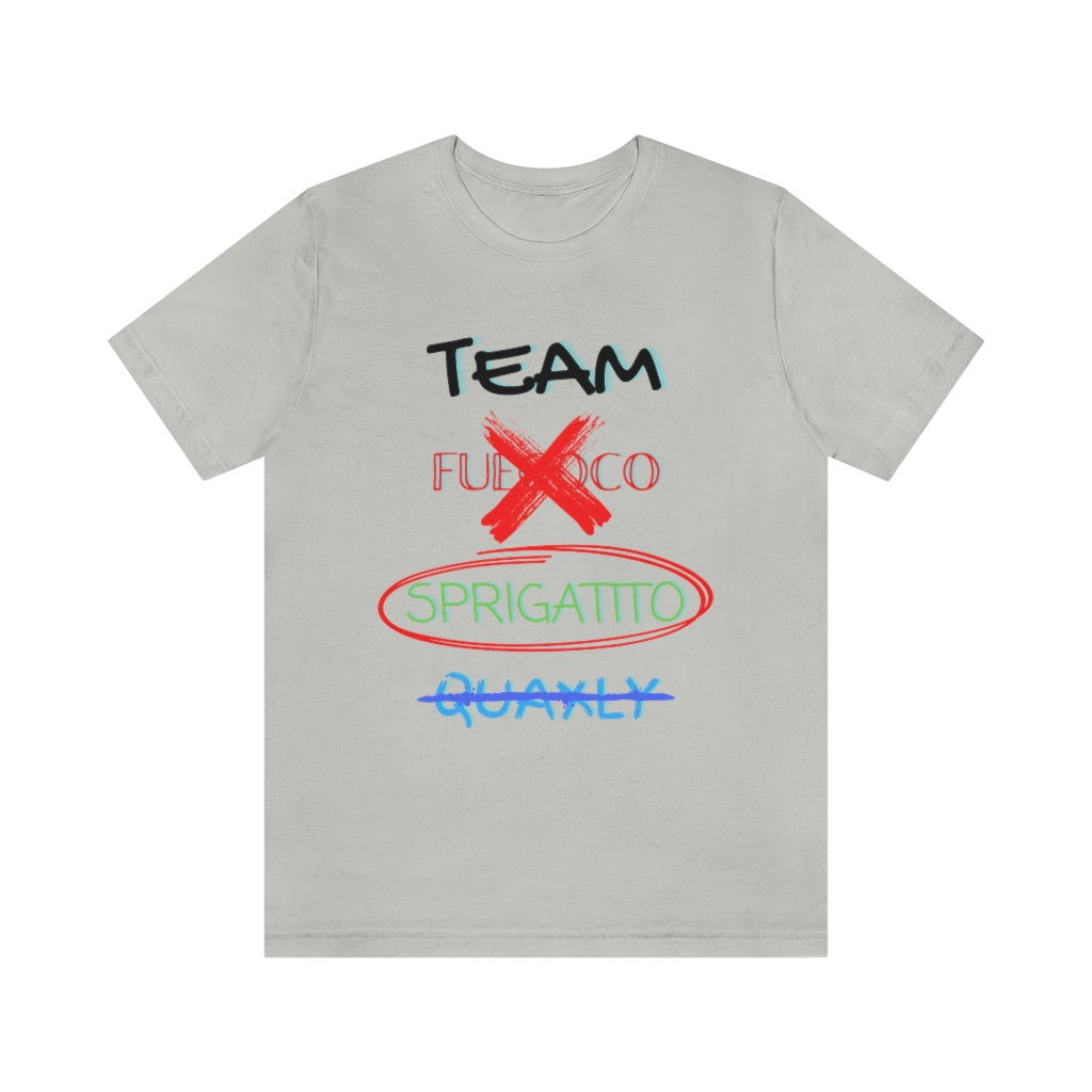 Team Sprigatito Unisex Jersey Short Sleeve Tee
