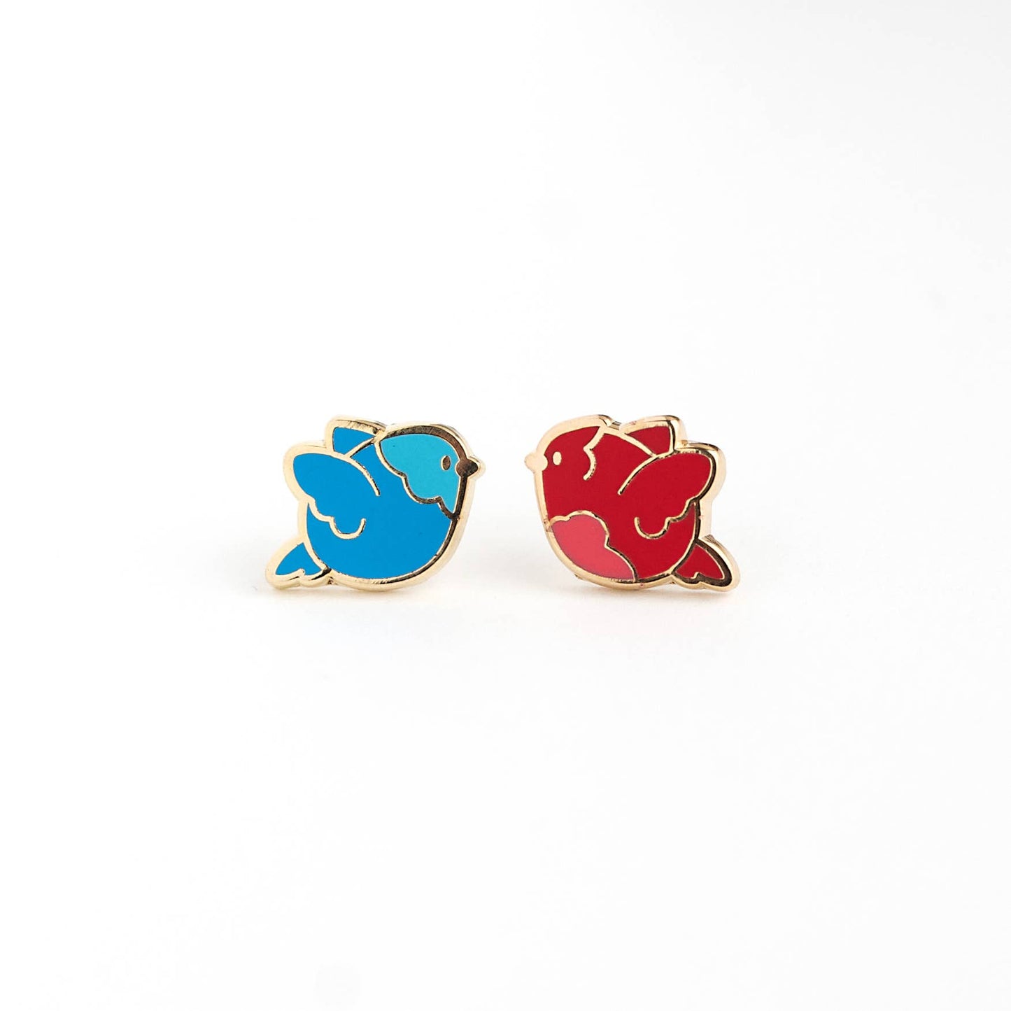 LuxCups Creative - Tweetheart Birdie Earrings