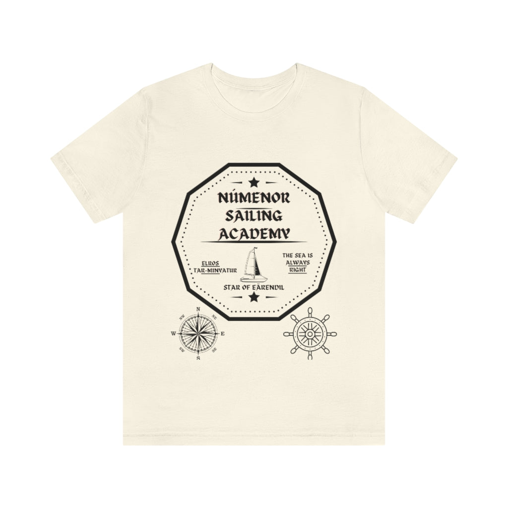 Numenor Sailing Academy Unisex Jersey Short Sleeve Tee
