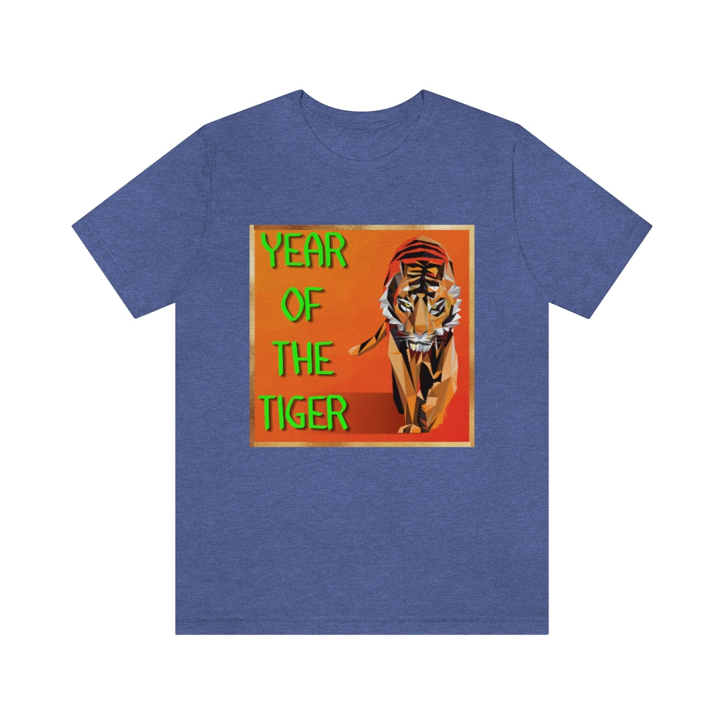 Year of the Tiger Chinese New Year Unisex Jersey Short Sleeve Tee
