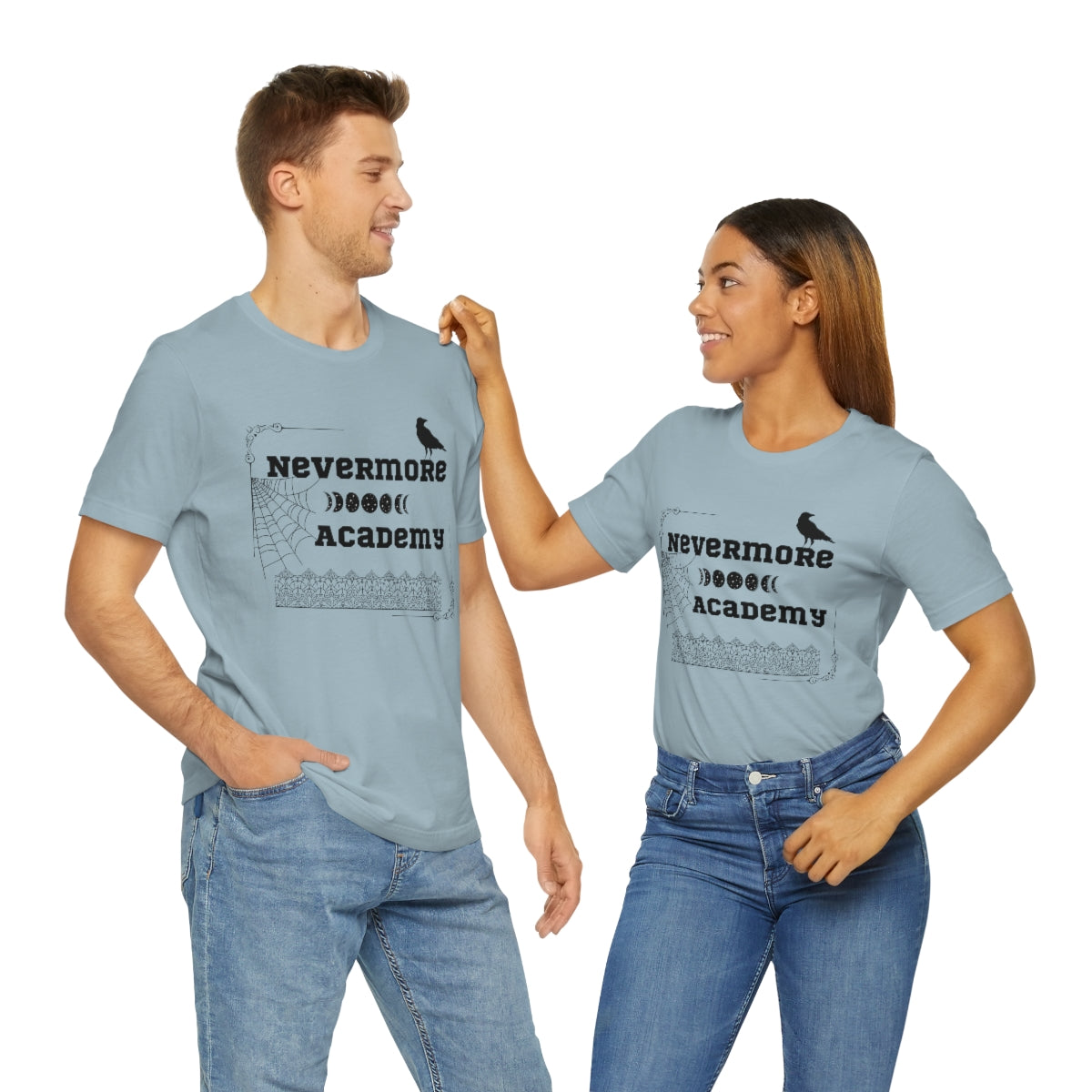 Nevermore Academy Unisex Jersey Short Sleeve Tee