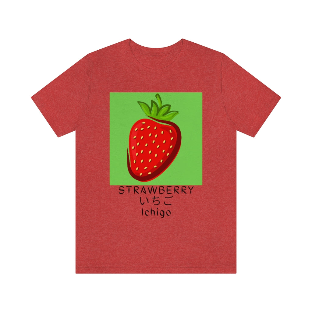 Strawberry Ichigo Unisex Jersey Short Sleeve Tee