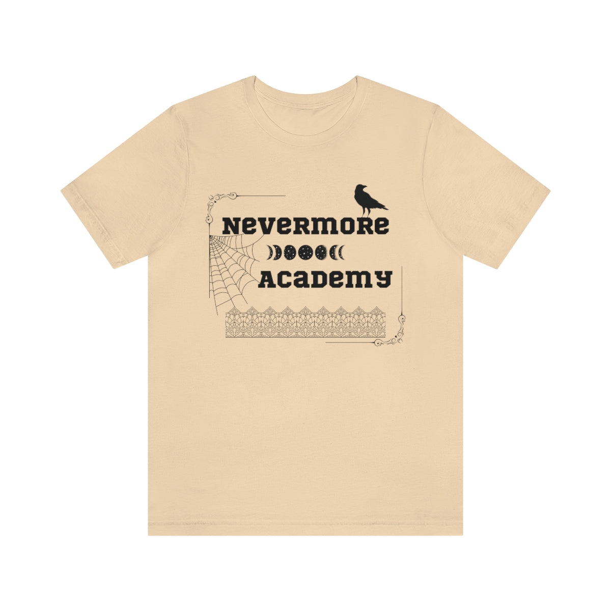 Nevermore Academy Unisex Jersey Short Sleeve Tee