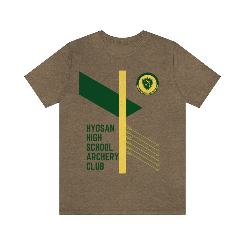 Hyosan High School Archery Club Unisex Jersey Short Sleeve Tee