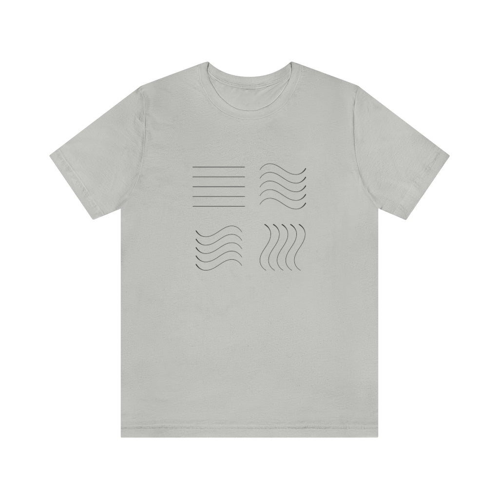 Fifth Element Symbols Unisex Jersey Short Sleeve Tee