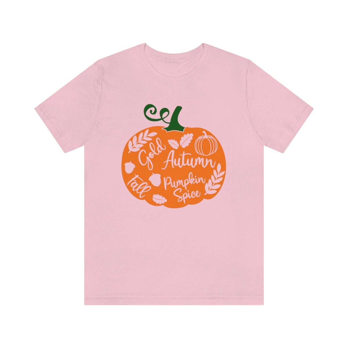 Pumpkin Autumn Fall Unisex Jersey Short Sleeve Tee