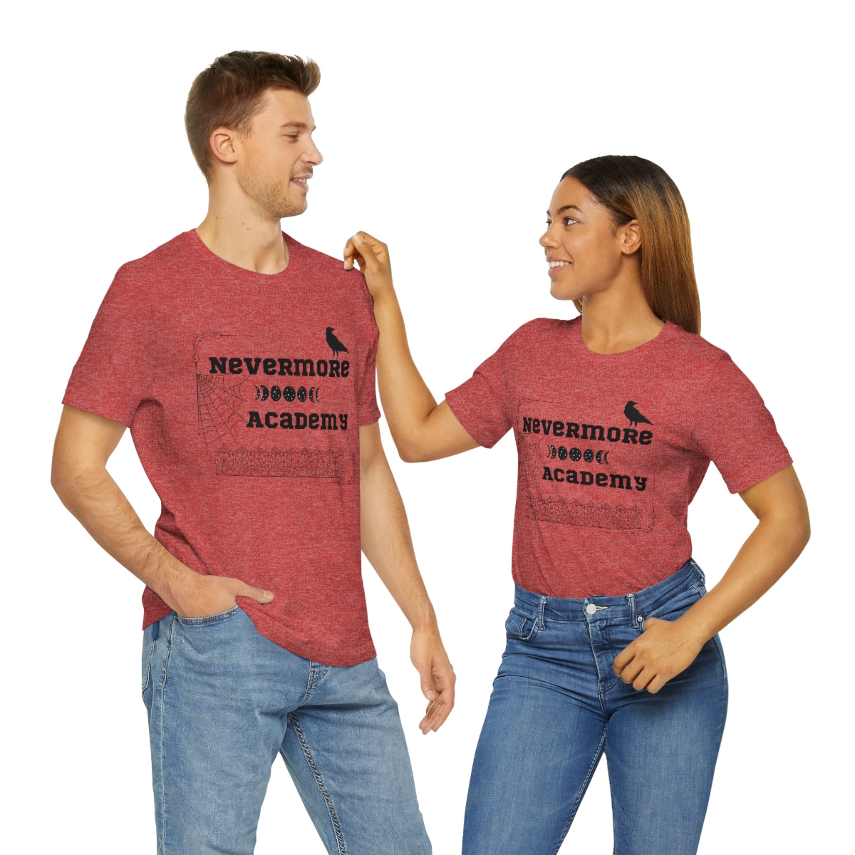 Nevermore Academy Unisex Jersey Short Sleeve Tee