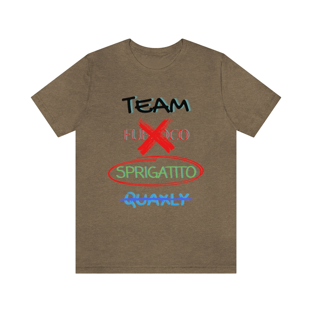 Team Sprigatito Unisex Jersey Short Sleeve Tee