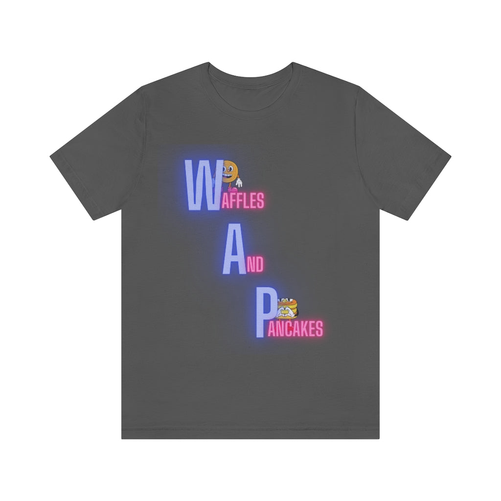 Waffles and Pancakes Unisex Jersey Short Sleeve Tee