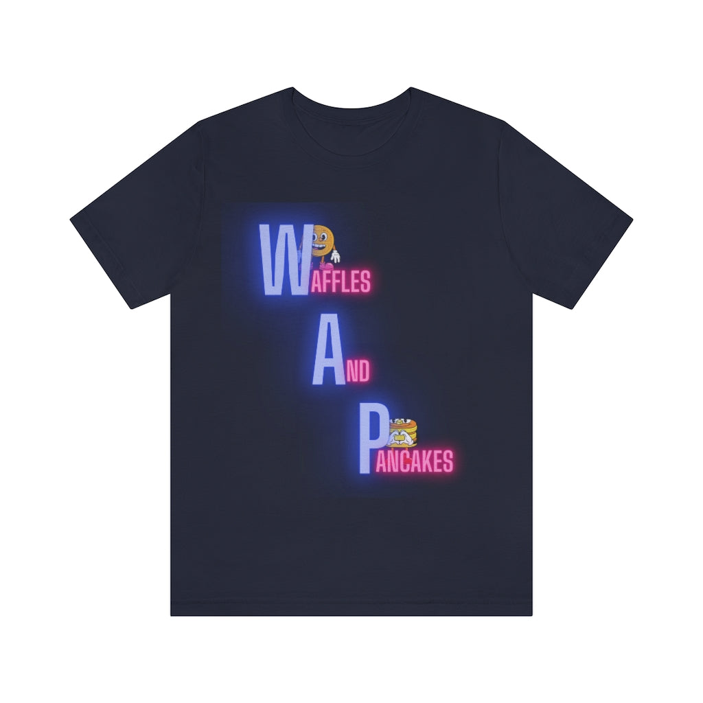 Waffles and Pancakes Unisex Jersey Short Sleeve Tee