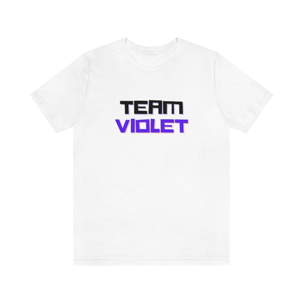 Team Violet Unisex Jersey Short Sleeve Tee