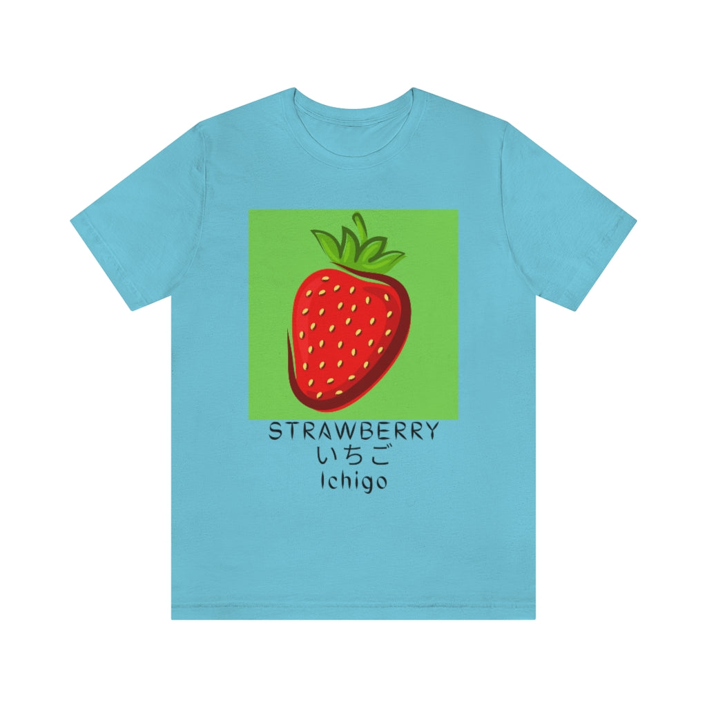 Strawberry Ichigo Unisex Jersey Short Sleeve Tee