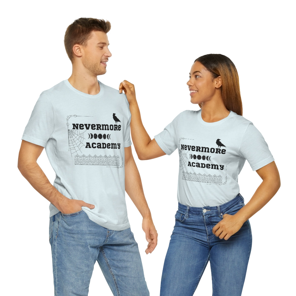 Nevermore Academy Unisex Jersey Short Sleeve Tee
