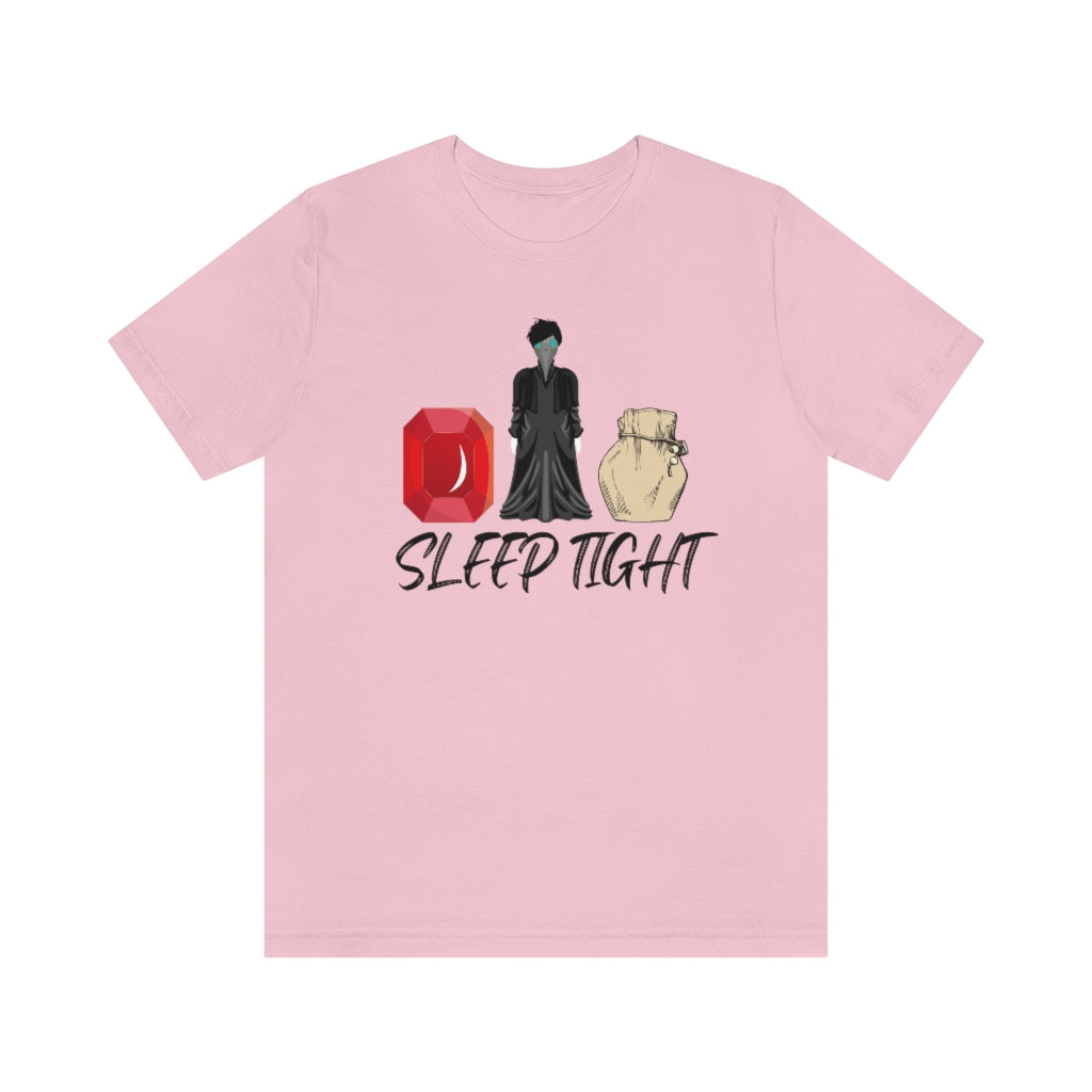 Sandman Sleep Tight Unisex Jersey Short Sleeve Tee