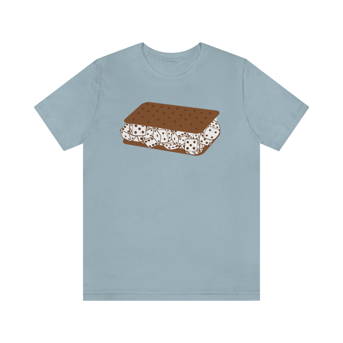 Dice Cream Sandwich Unisex Jersey Short Sleeve Tee