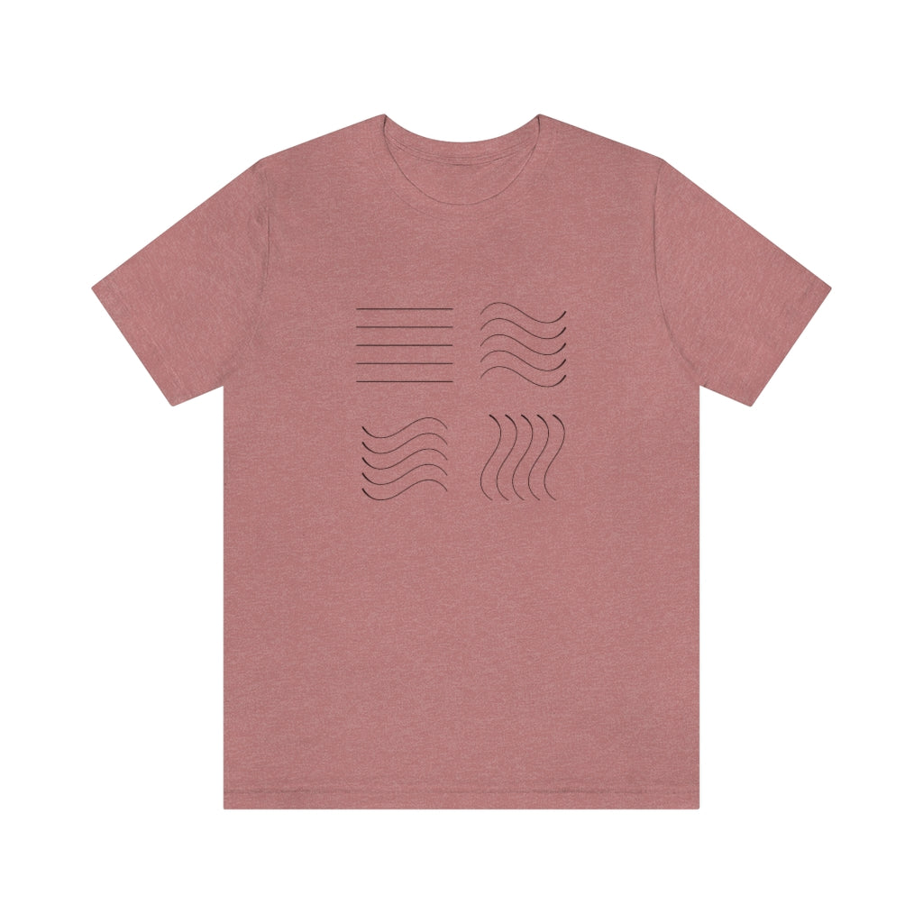 Fifth Element Symbols Unisex Jersey Short Sleeve Tee