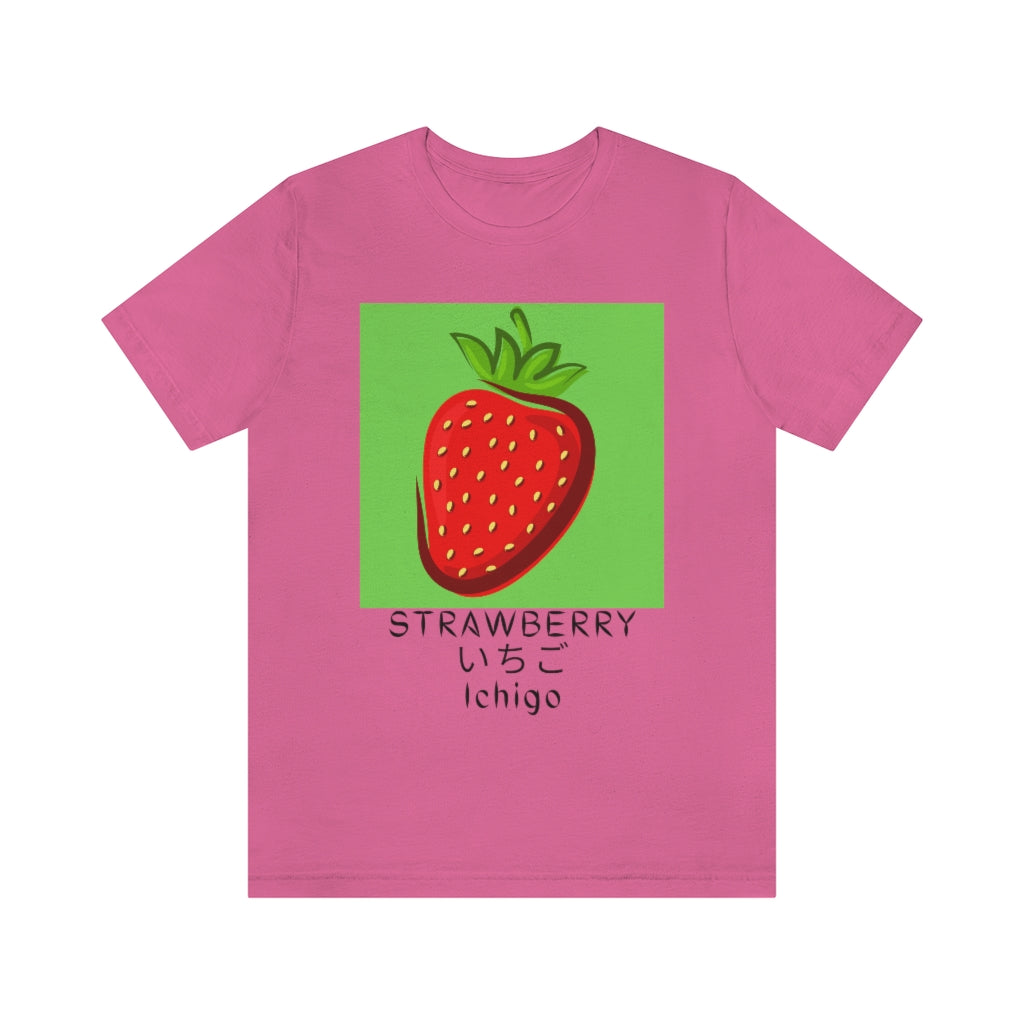 Strawberry Ichigo Unisex Jersey Short Sleeve Tee