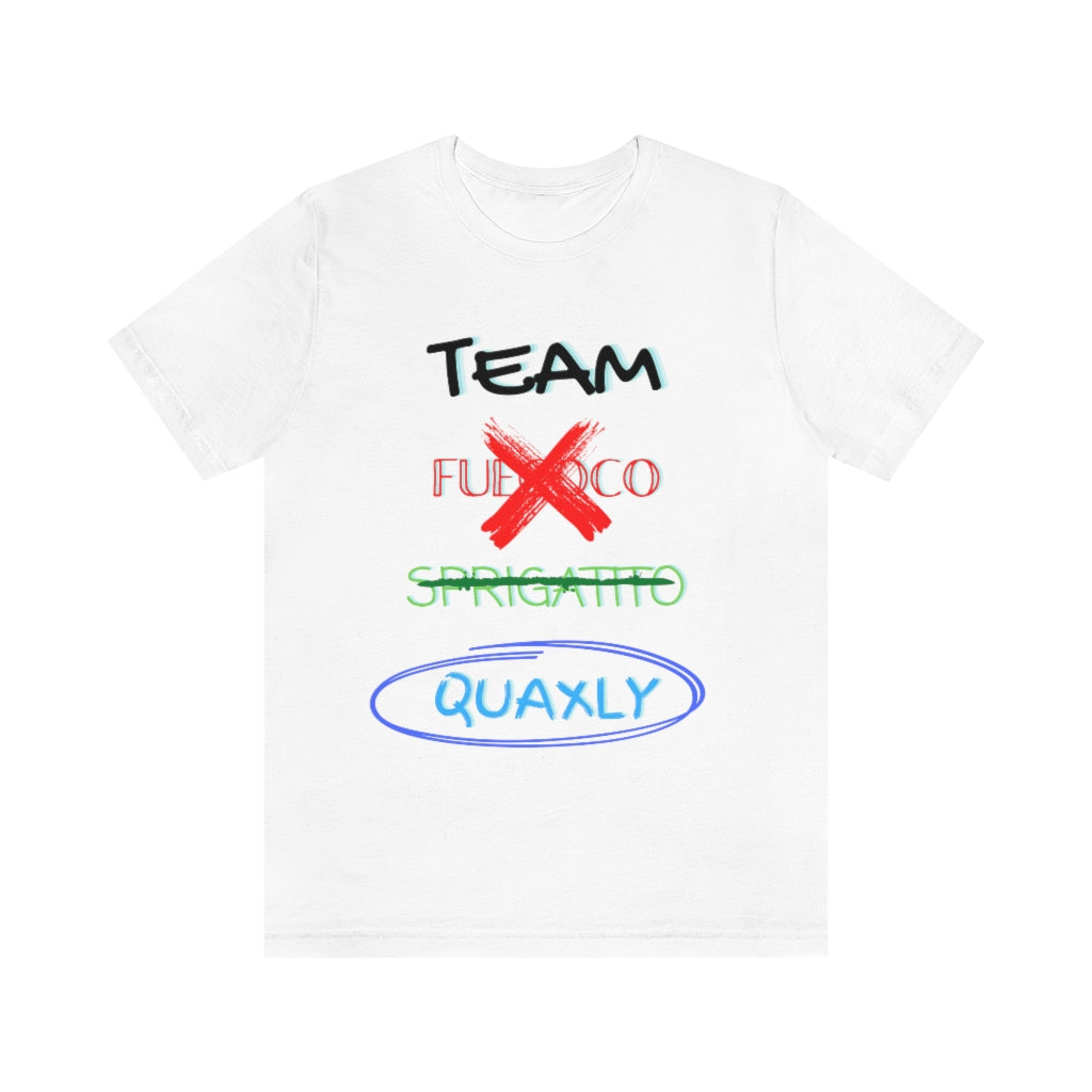 Team Quaxly Unisex Jersey Short Sleeve Tee