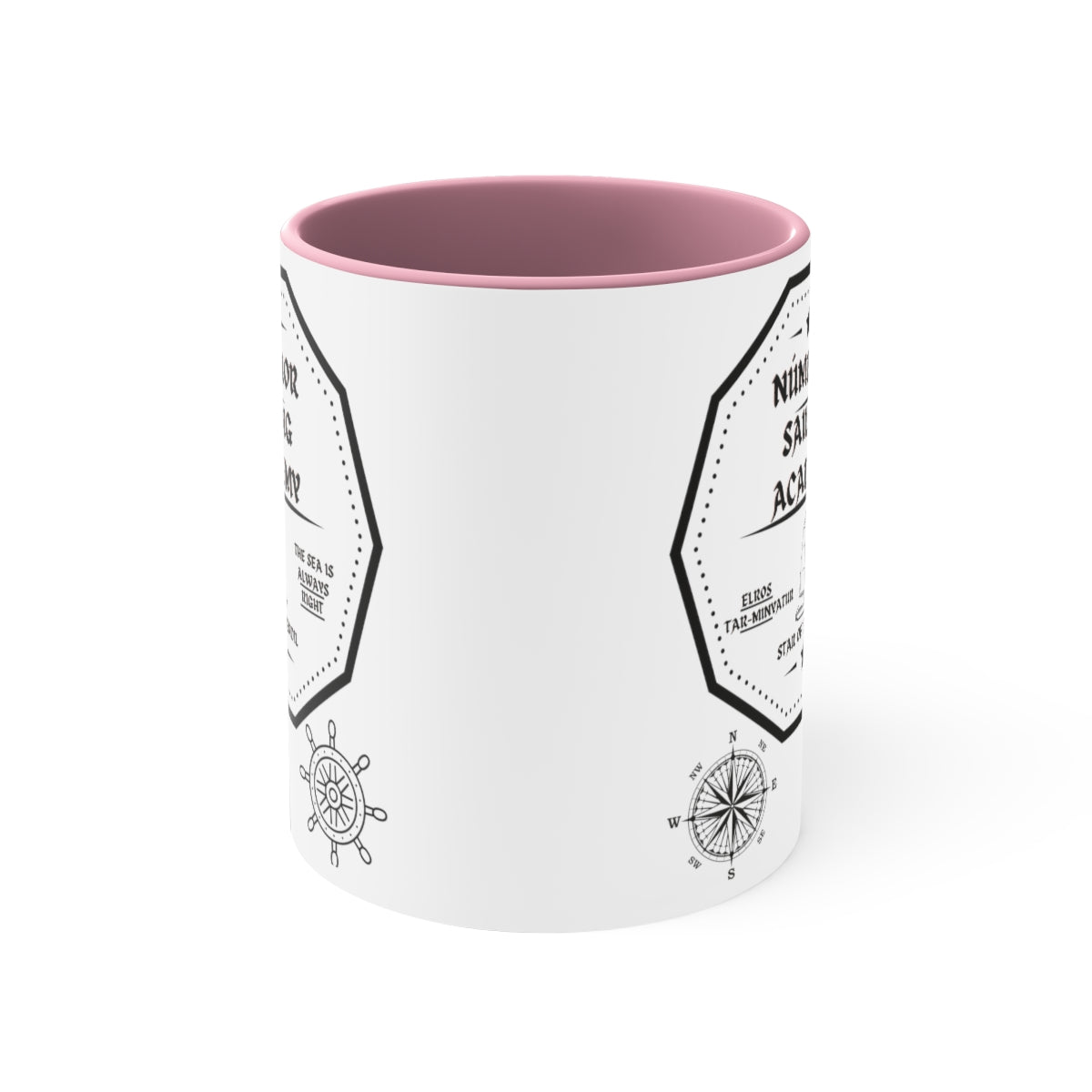 Numenor Sailing Academy Accent Coffee Mug, 11oz