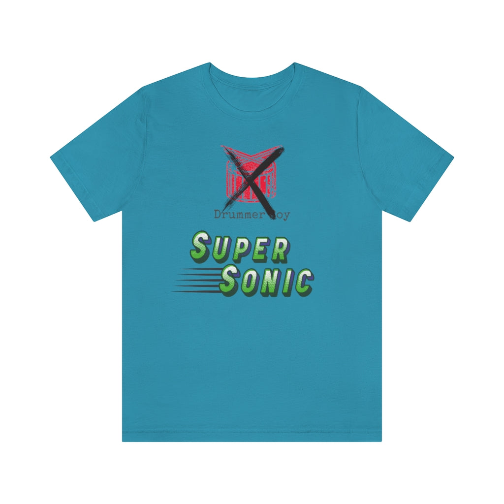 Drummer Boy Super Sonic Unisex Jersey Short Sleeve Tee The Boys