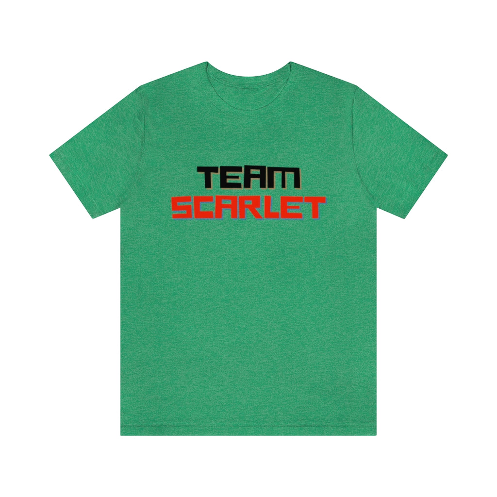 Team Scarlet Unisex Jersey Short Sleeve Tee